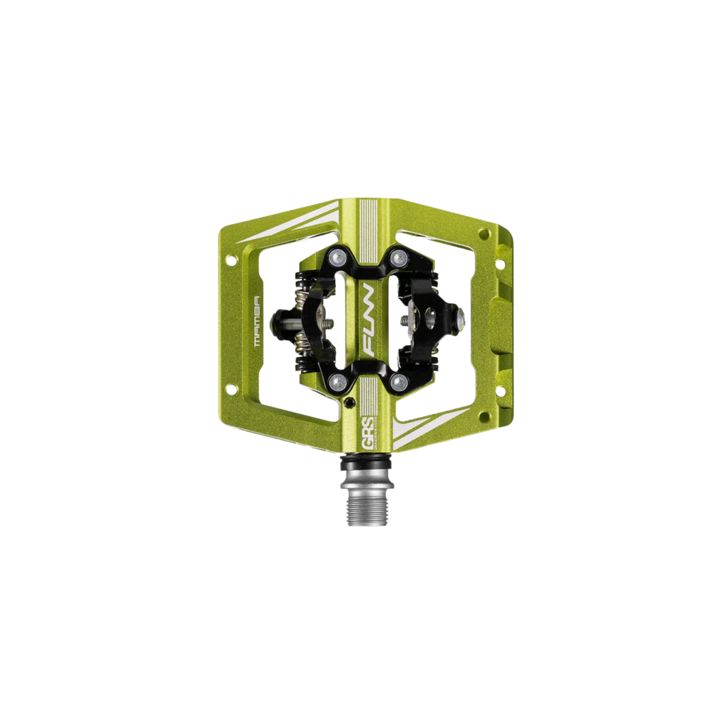FUNN Mamba S Clip-in Pedals - Green