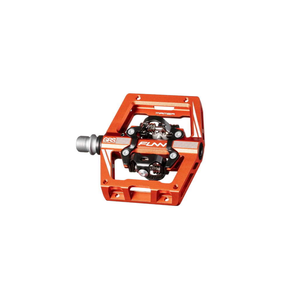 FUNN Mamba S Clip-in Pedals - Orange