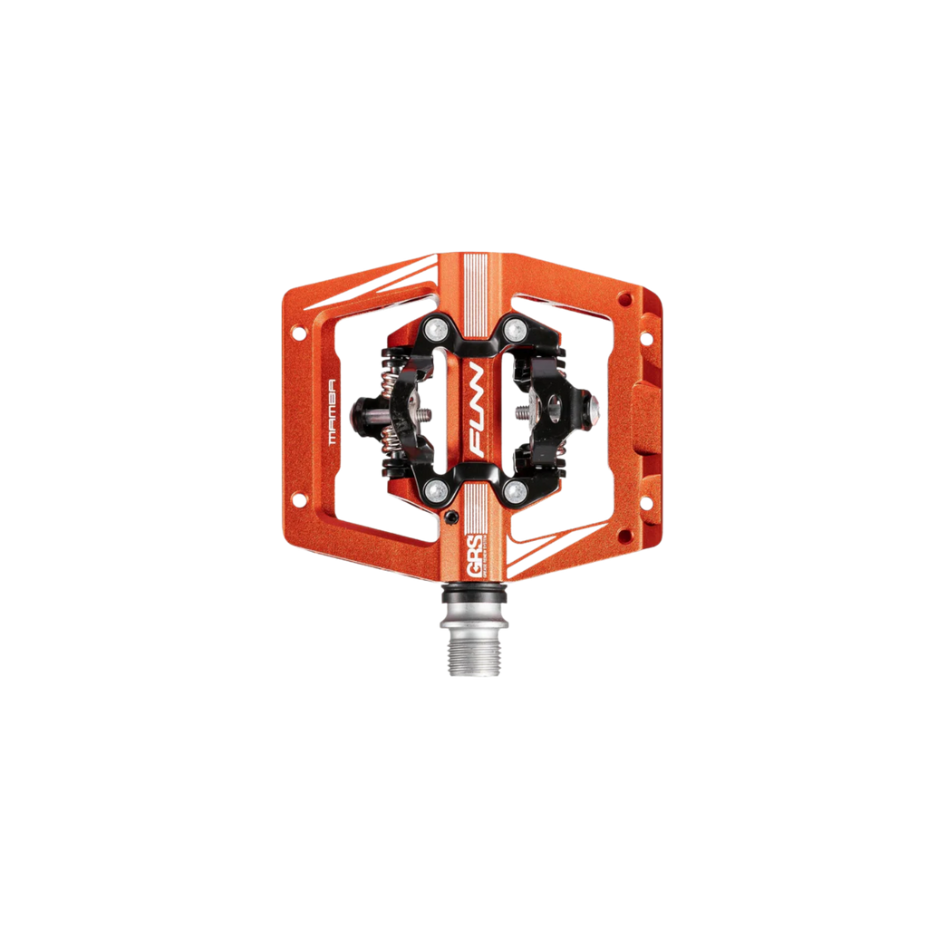 FUNN Mamba S Clip-in Pedals - Orange