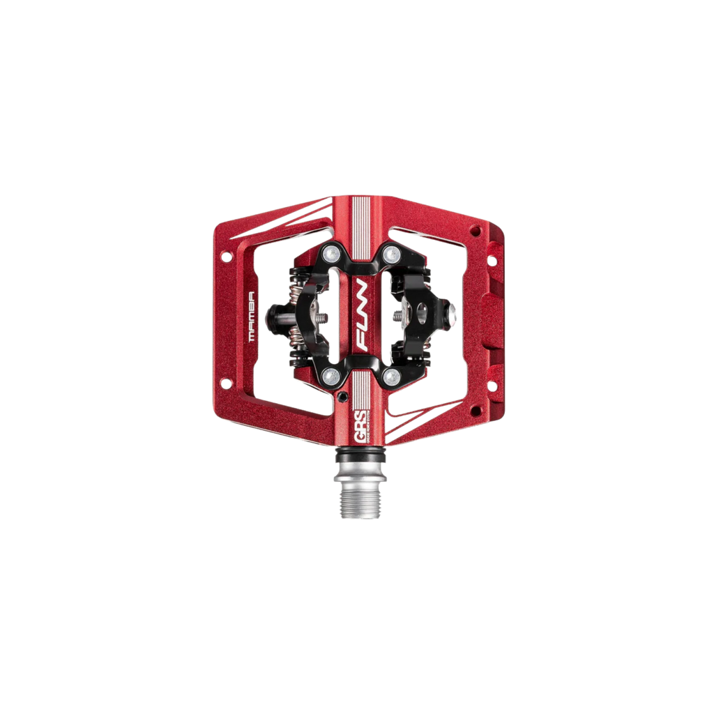 FUNN Mamba S Clip-in Pedals - Red
