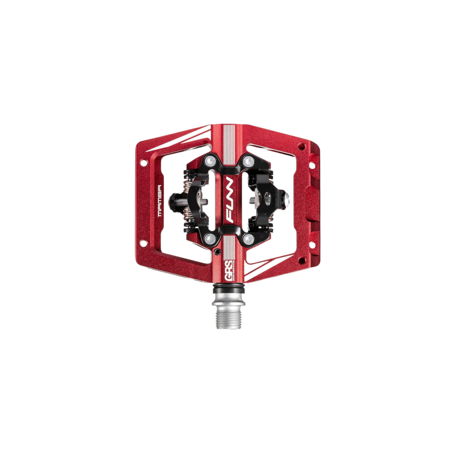 FUNN Mamba S Clip-in Pedals - Red
