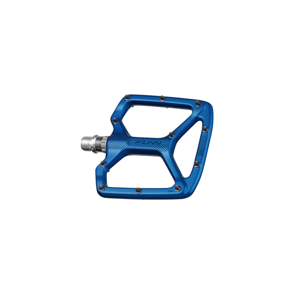 FUNN Python Flat Pedals - Blue
