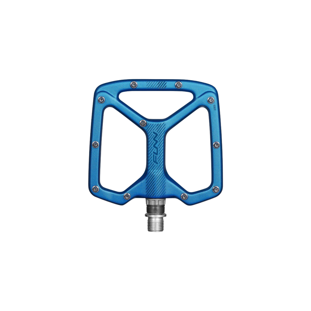 FUNN Python Flat Pedals - Blue
