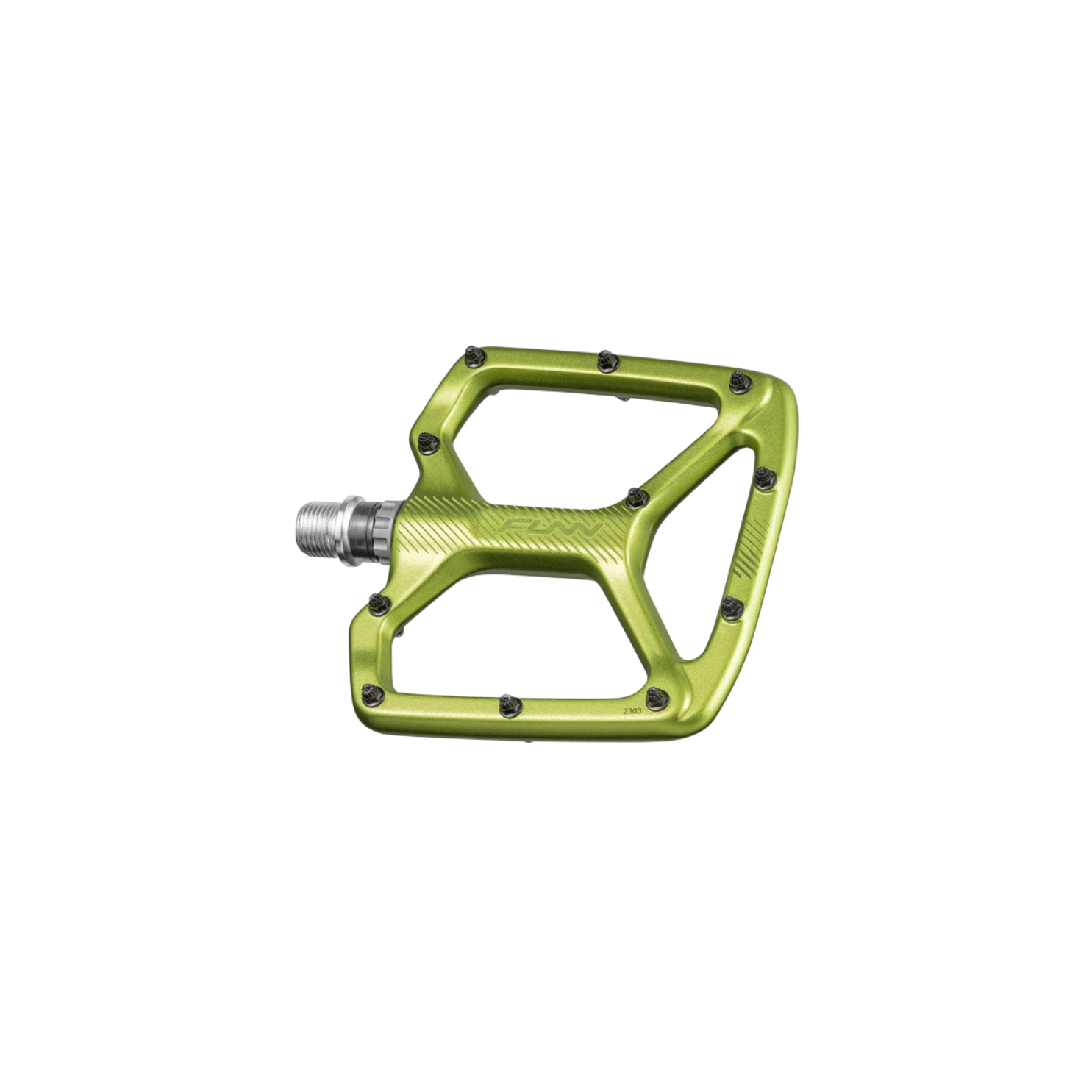 FUNN Python Flat Pedals - Green