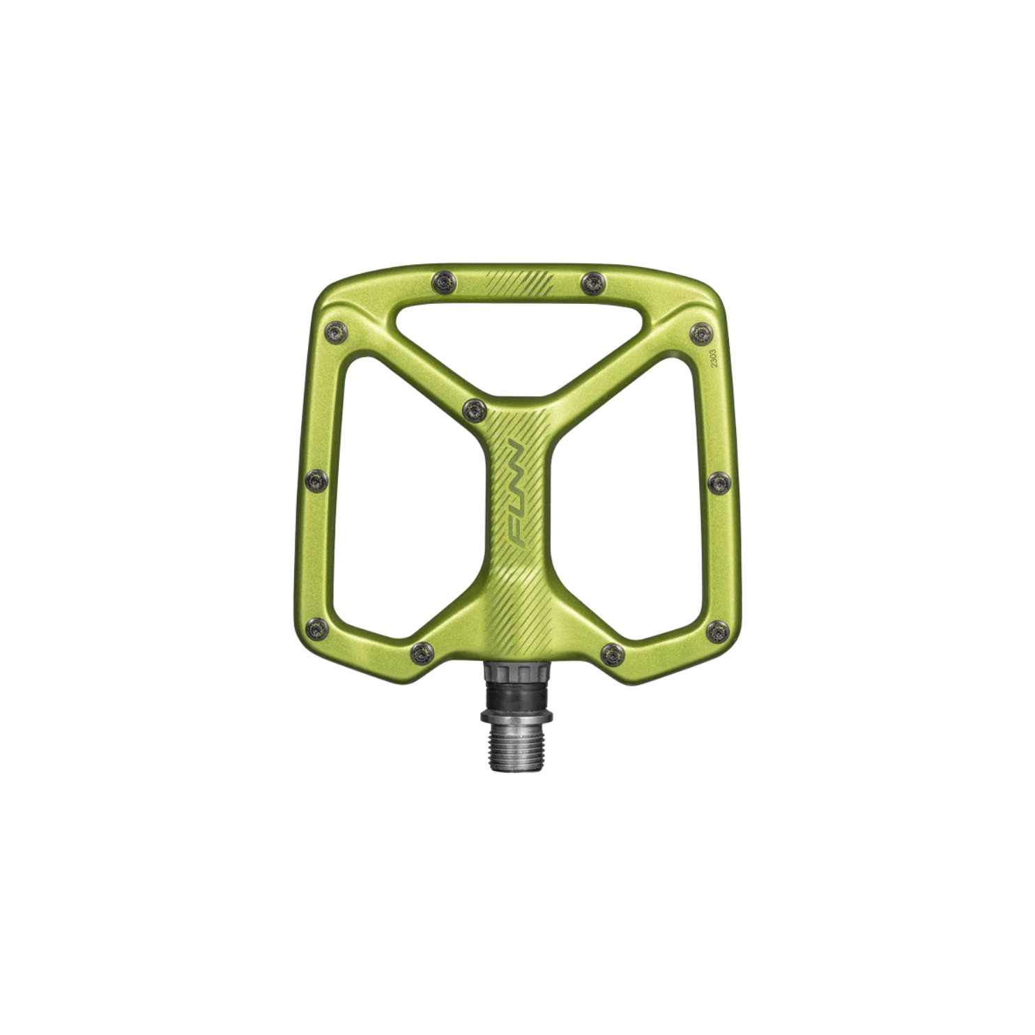 FUNN Python Flat Pedals - Green