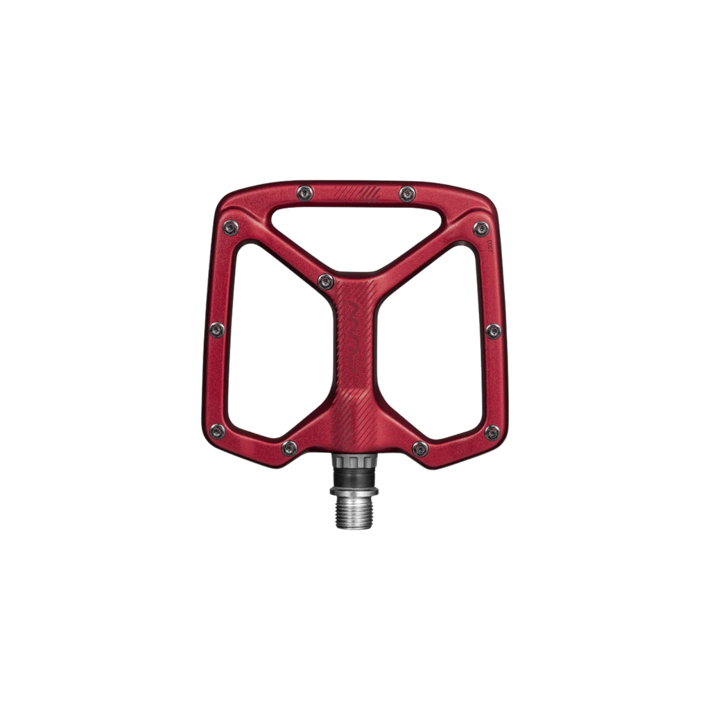 FUNN Python Flat Pedals - Red
