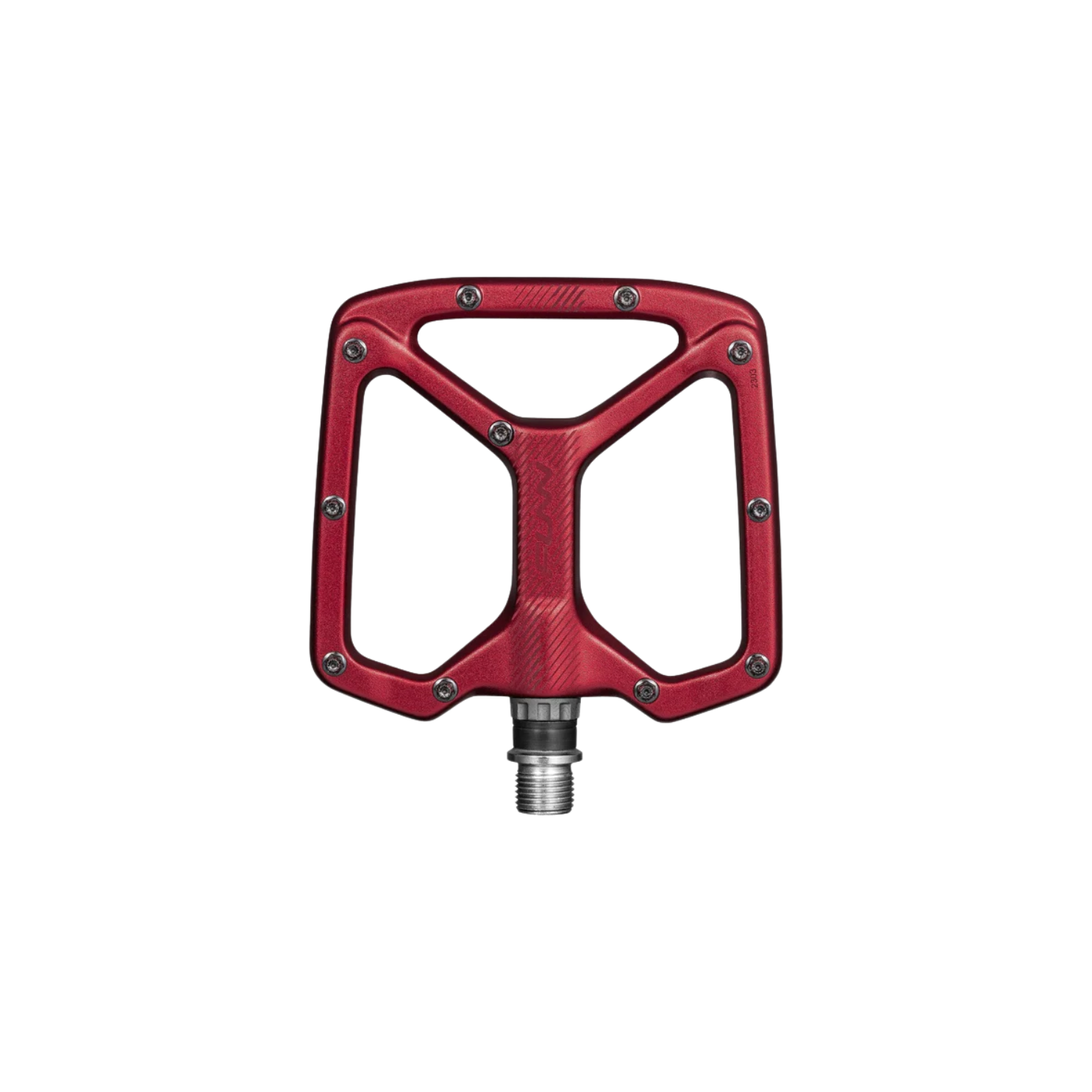 FUNN Python Flat Pedals - Red