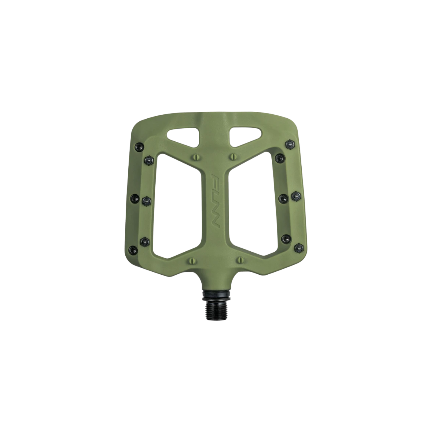 FUNN Taipan Flat Pedals - Olive Green