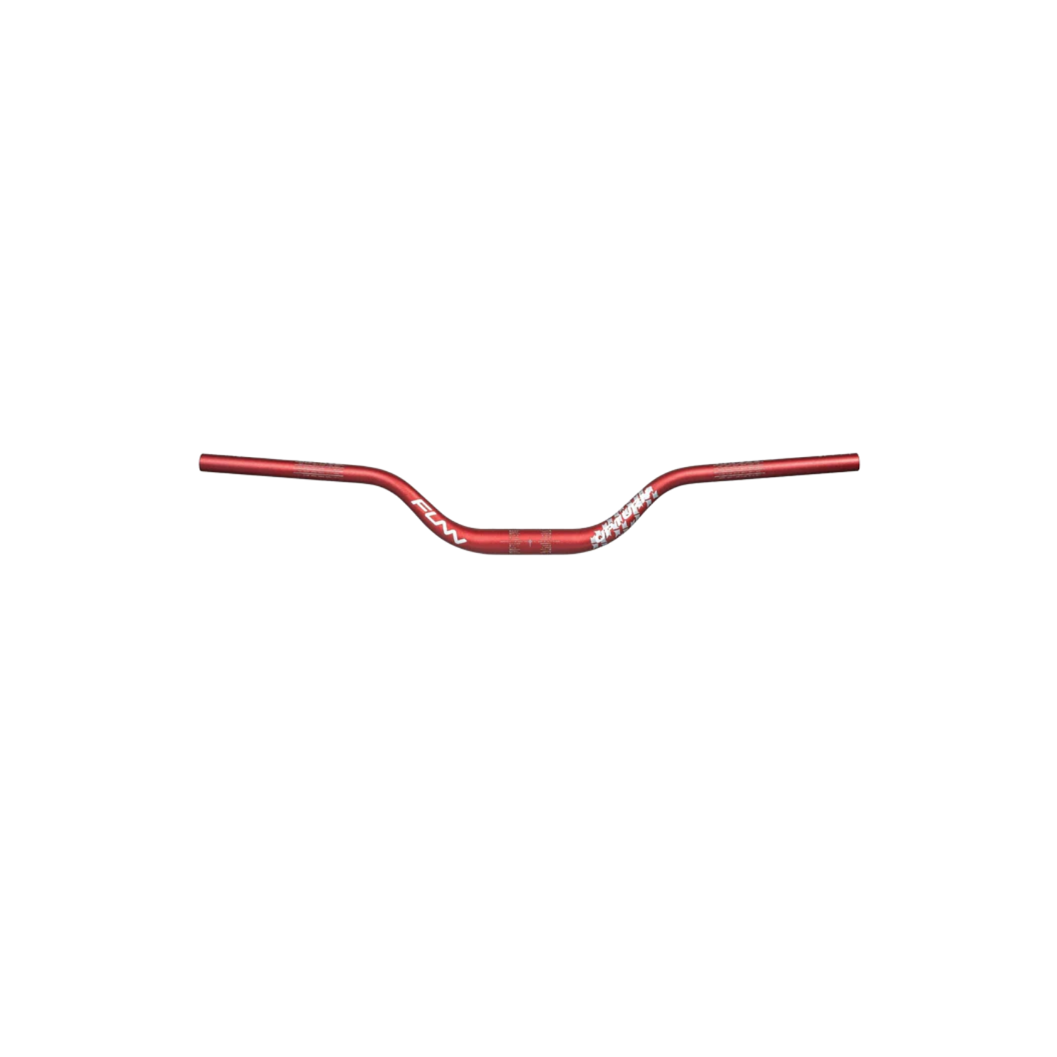 FUNN Upturn High Riser Handlebar - Red
