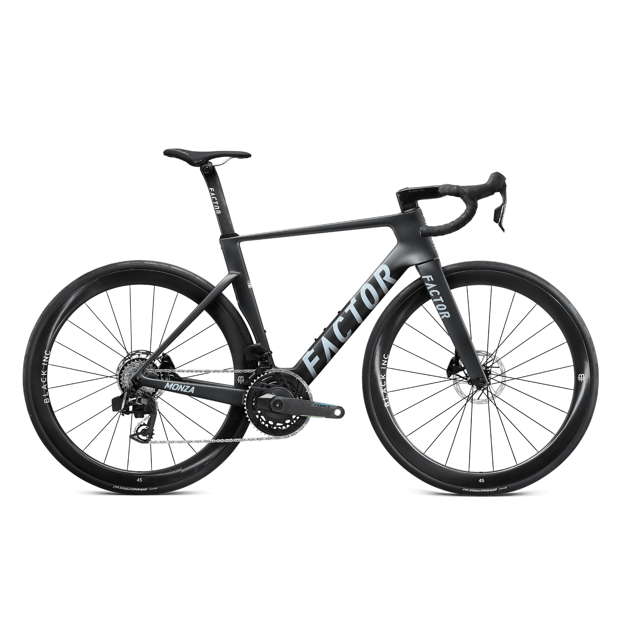 Factor Monza Complete - Ultegra Di2 - Anodized Black