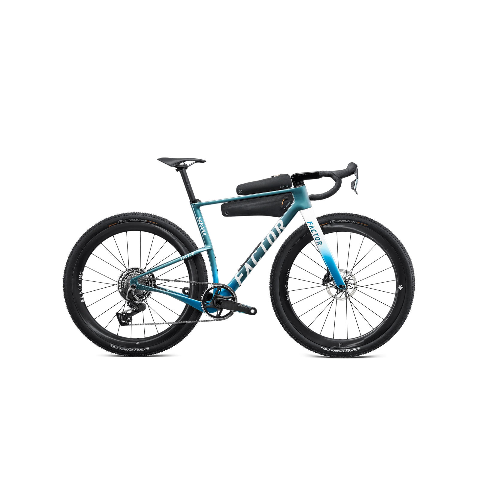Factor Sarana Complete - SRAM Force XPLR +PM - Cyan Blue