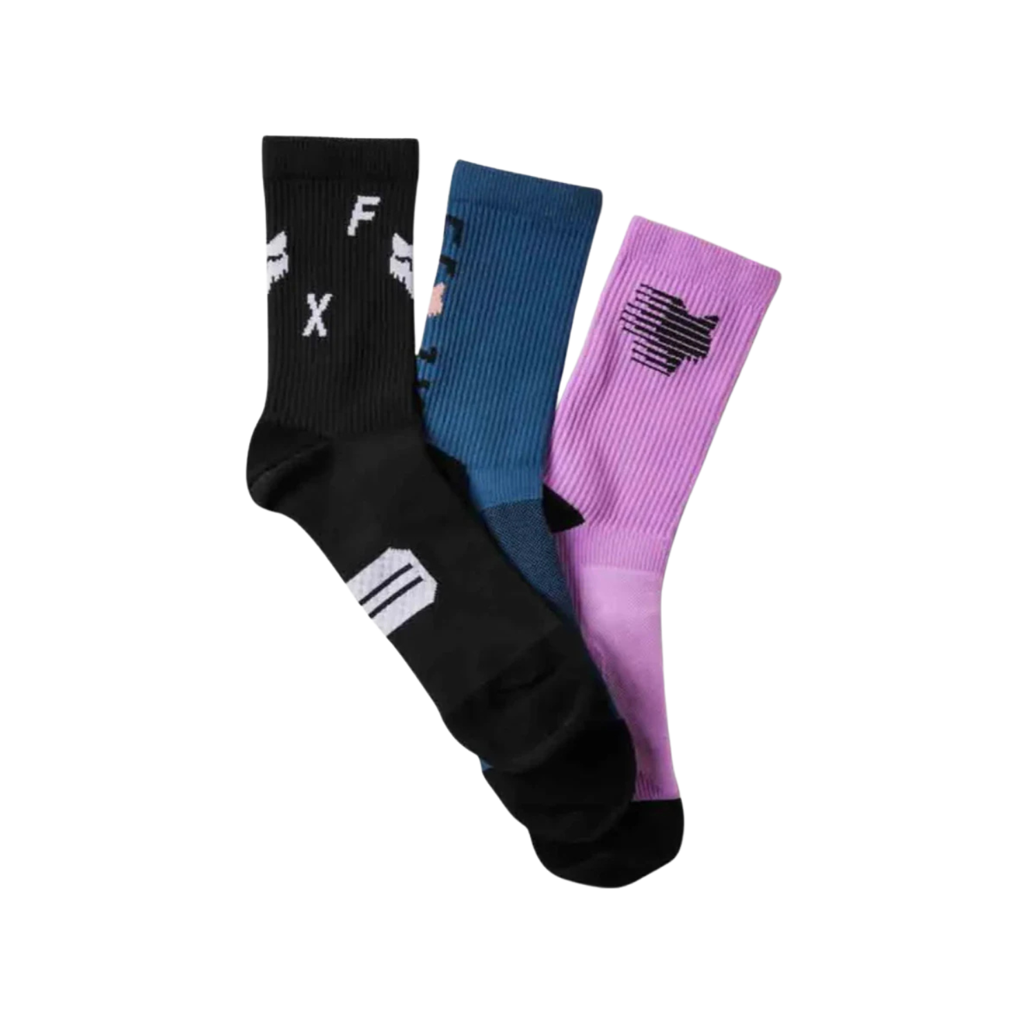 Fox 6" Ranger Sock Prepack - Multi
