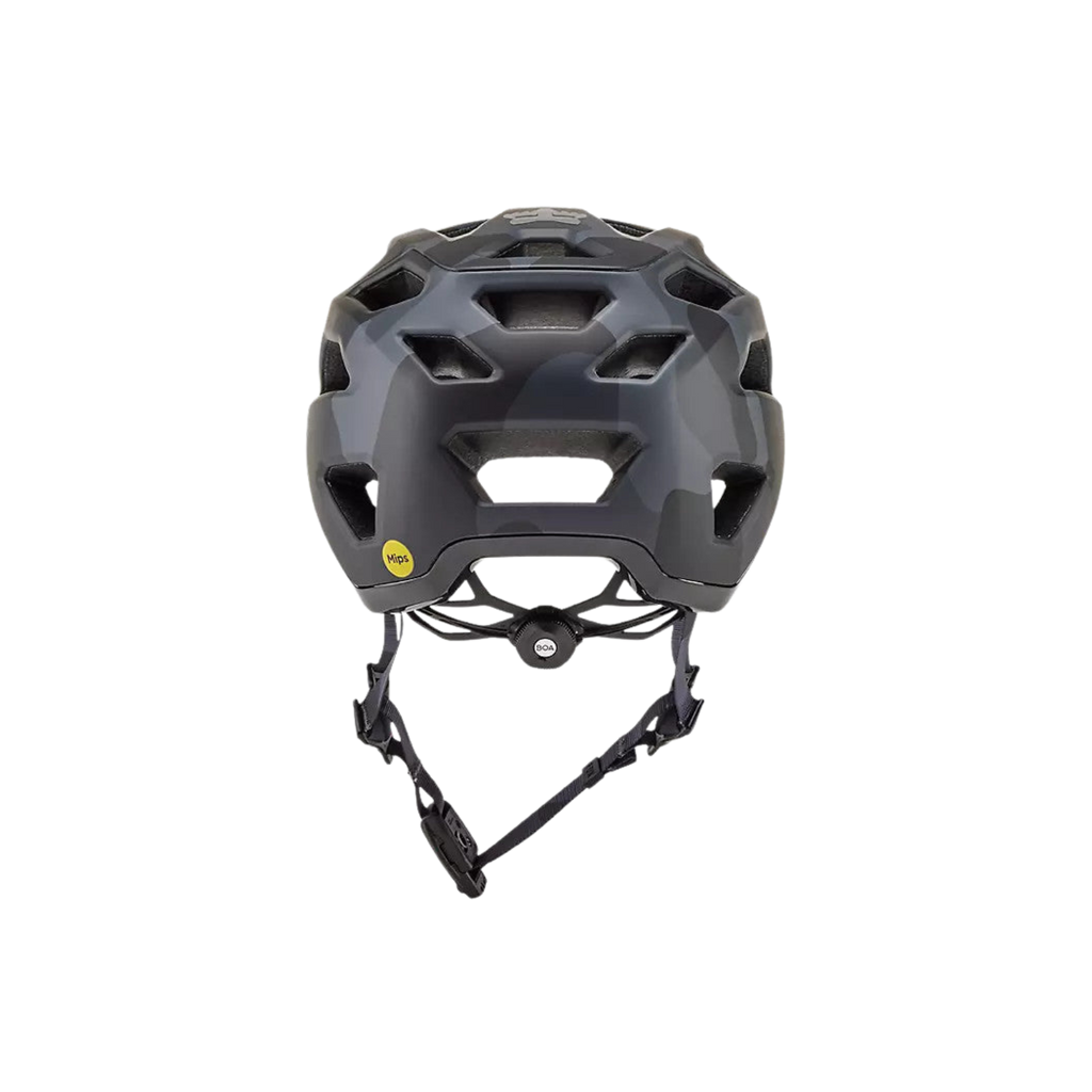 Fox Crossframe Pro Mips 山地/碎石路头盔（黑色迷彩）