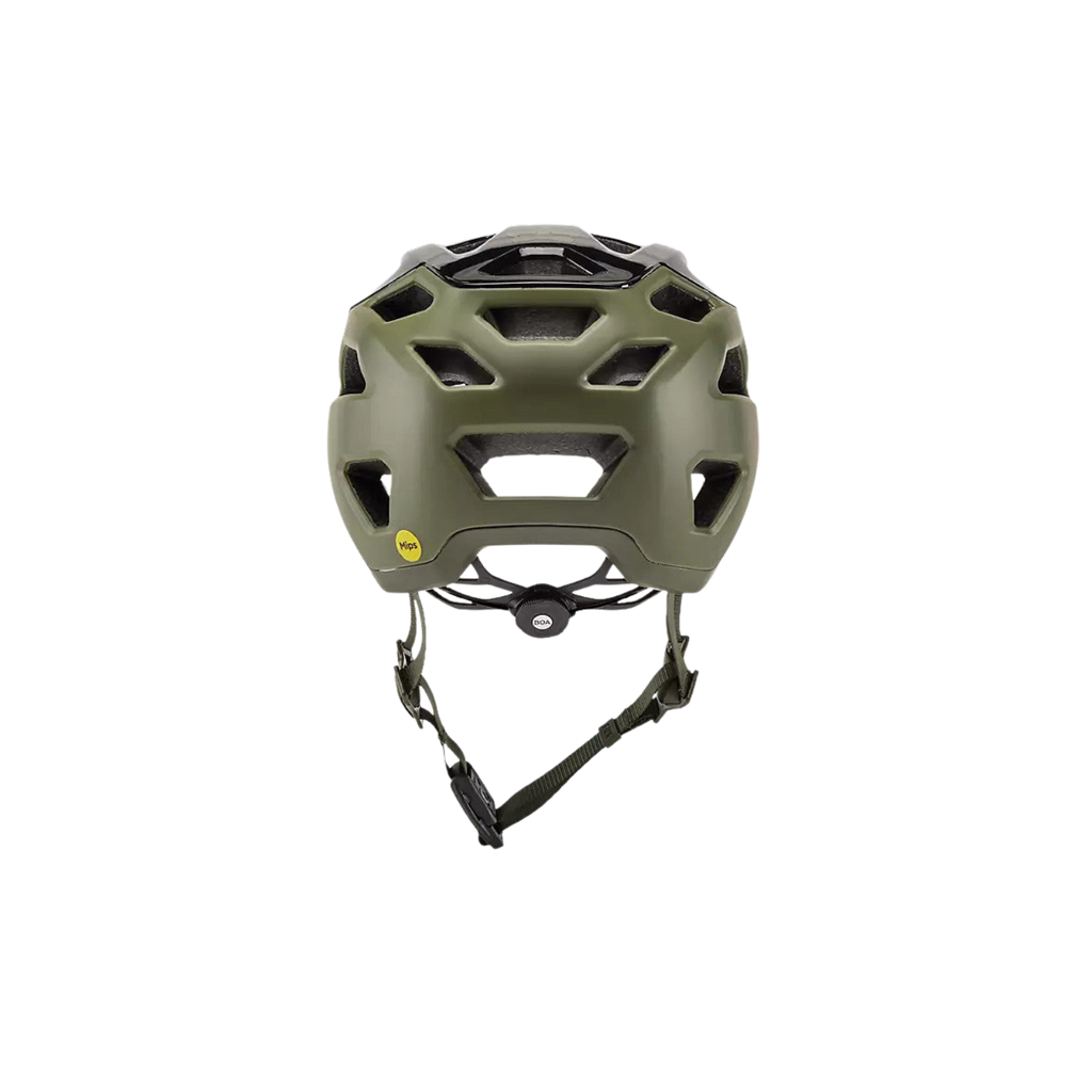 Fox Crossframe Pro Mips 山地/碎石路头盔 橄榄绿