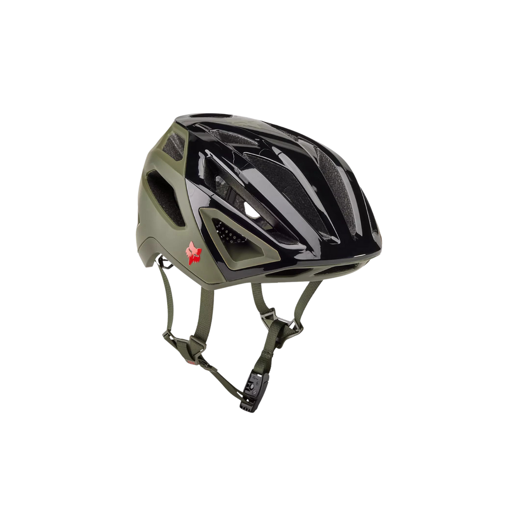 Fox Crossframe Pro Mips 山地/碎石路头盔 橄榄绿