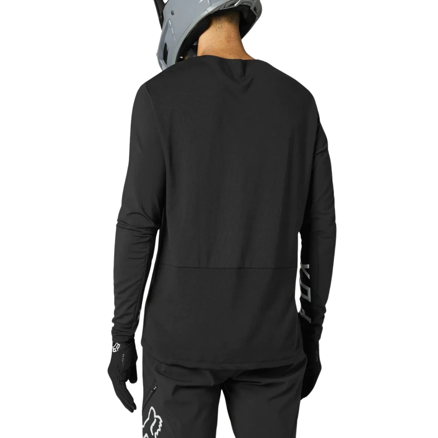 Fox Defend Delta Ls Jersey Black