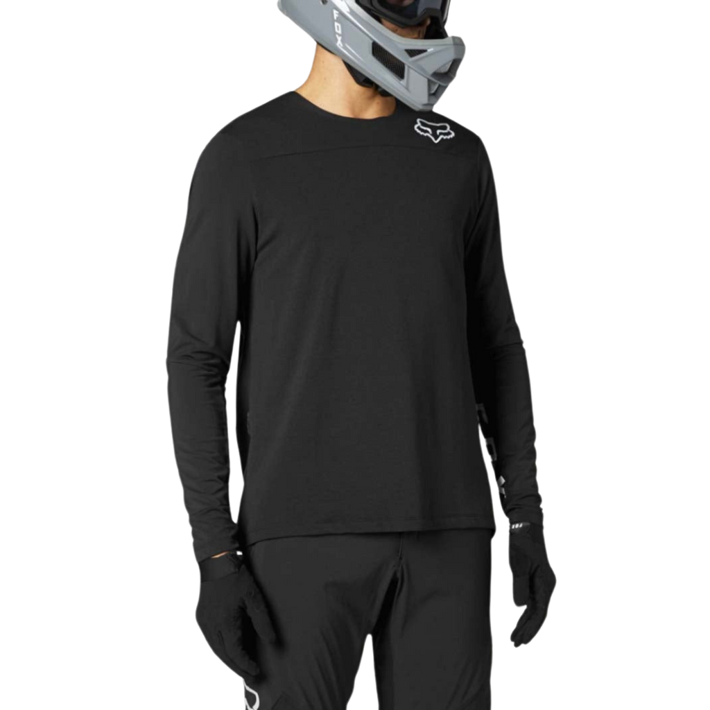 Fox Defend Delta Ls Jersey Black