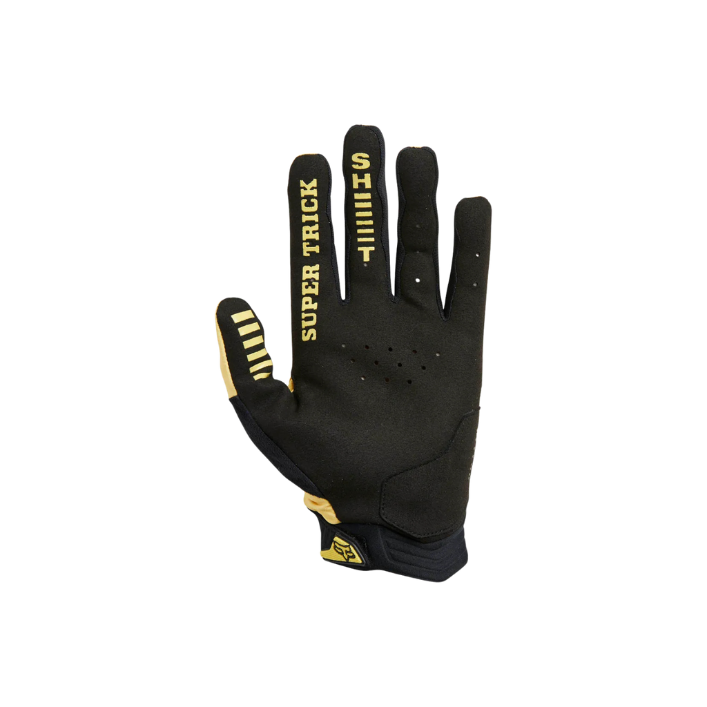 Fox Defend Gloves Super Trick Pear Yellow 2023
