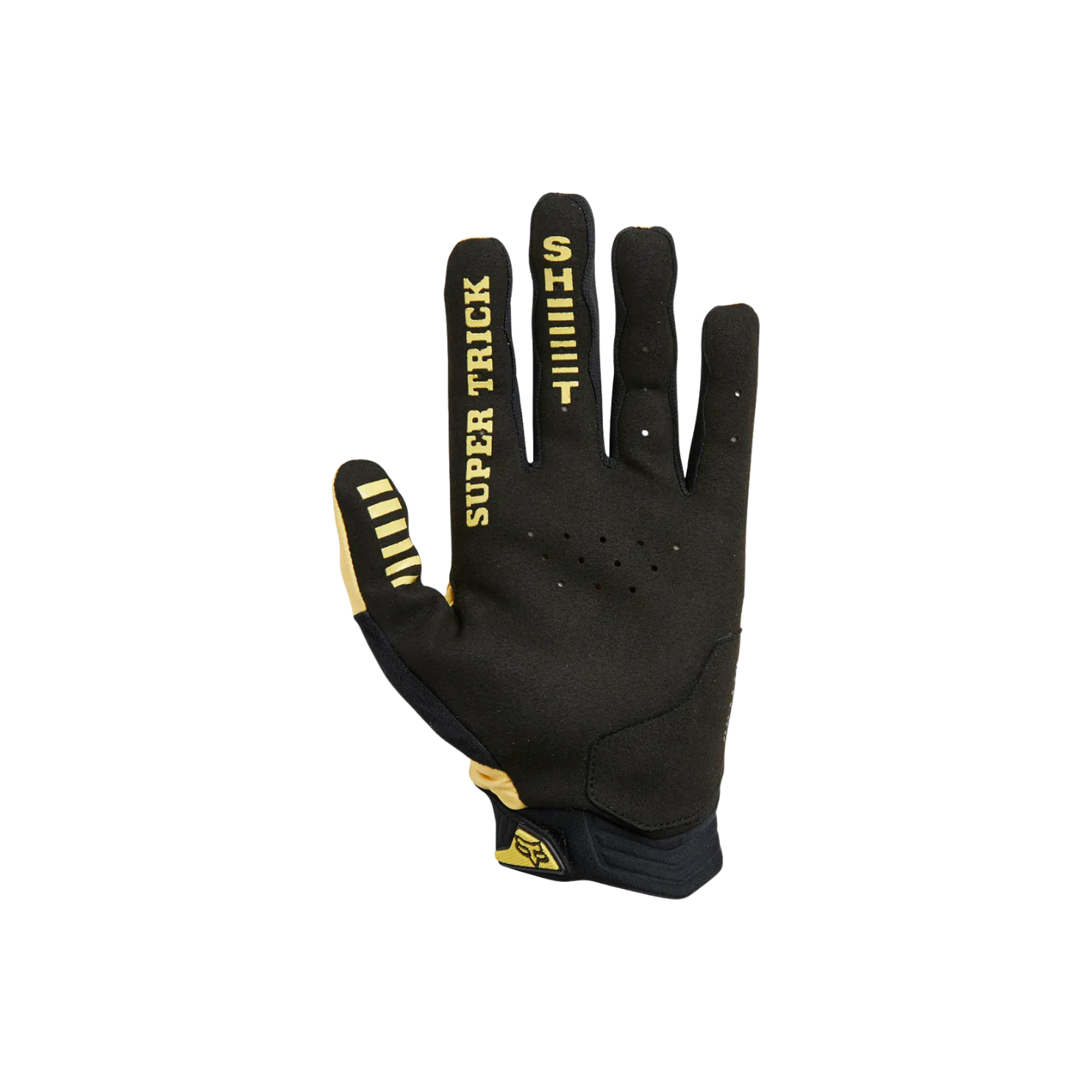 Fox Defend Gloves Super Trick Pear Yellow 2023
