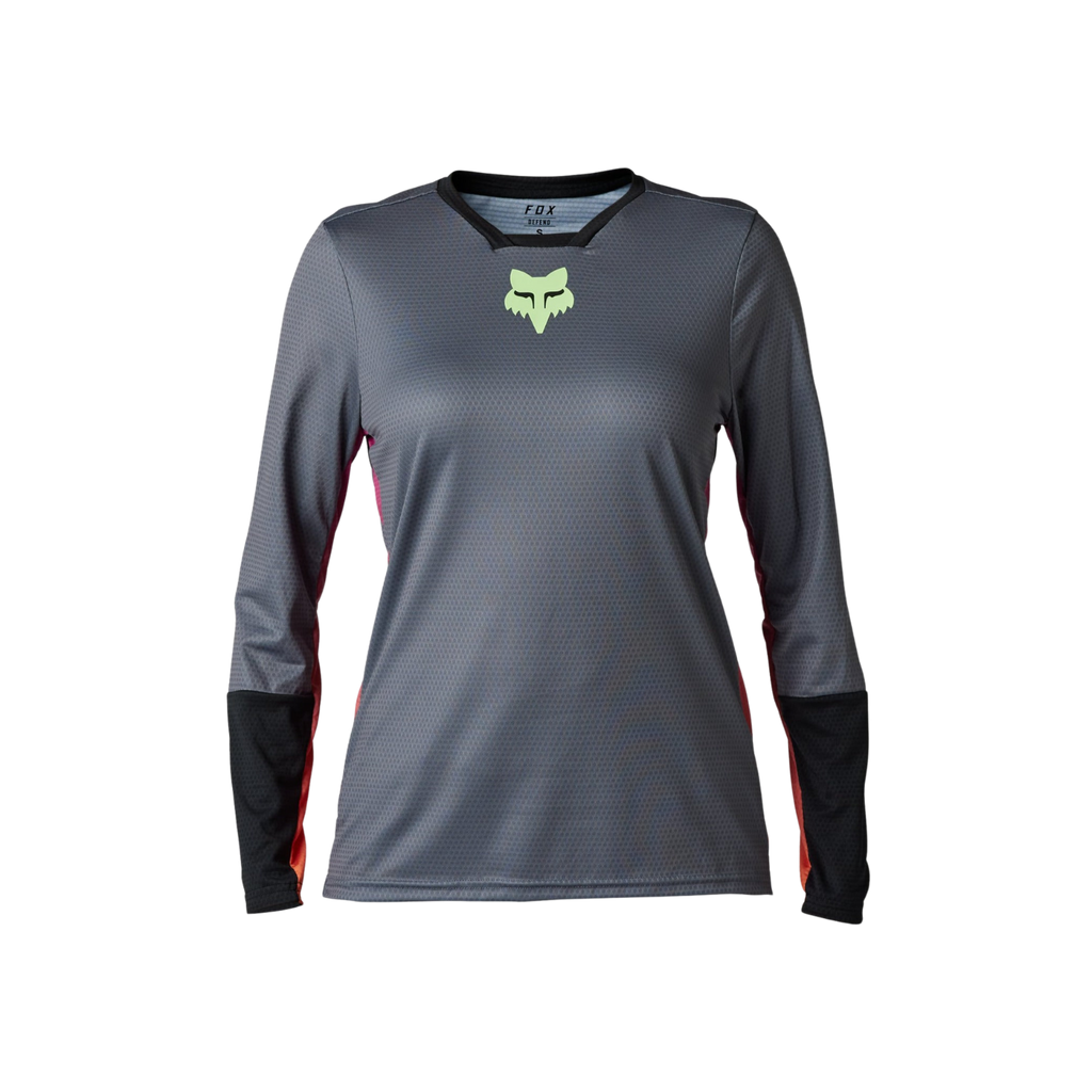 Fox Defend Race Womens Ls Mtb Jersey