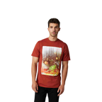 Fox Dilineation Premium Ss Mens T-Shirt
