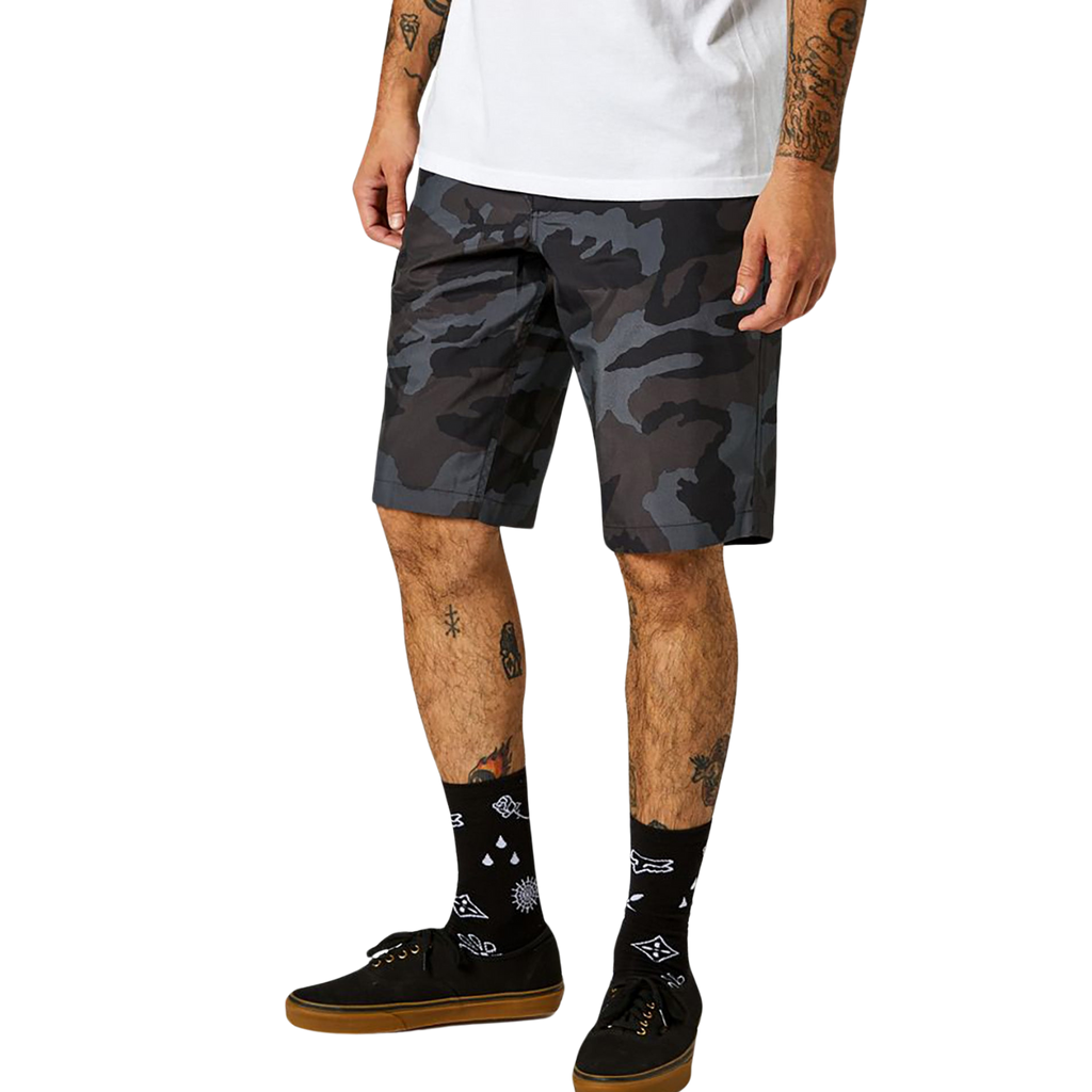 Fox Essex Tech Print 男式工装短裤