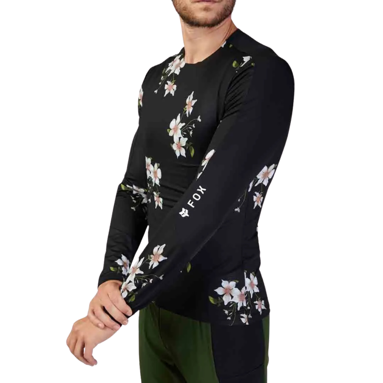 Fox Flexair Ascent Ls Jersey Dogwood Black