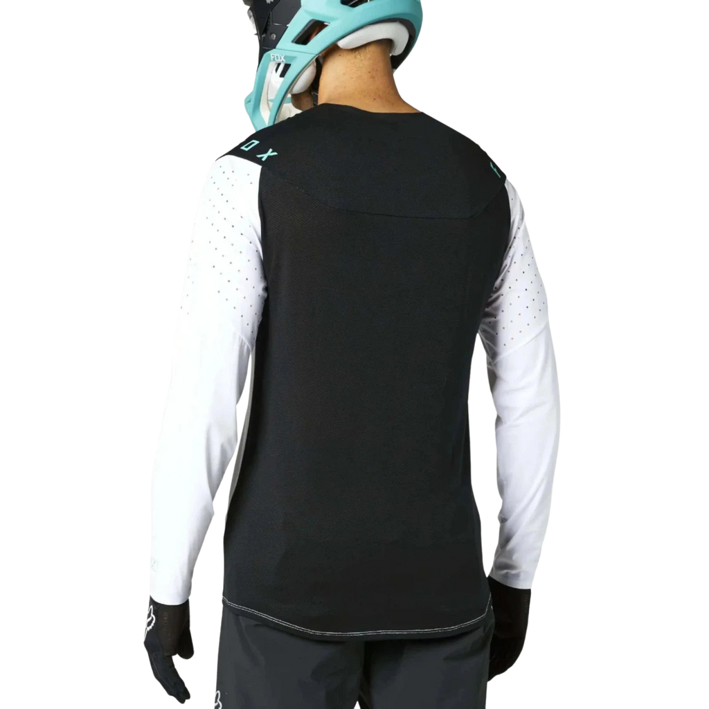 Fox Flexair Delta Ls Jersey White 2023