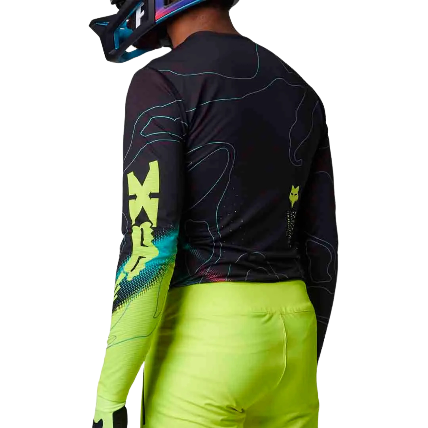 Fox Flexair Lunar Jersey Black 2023