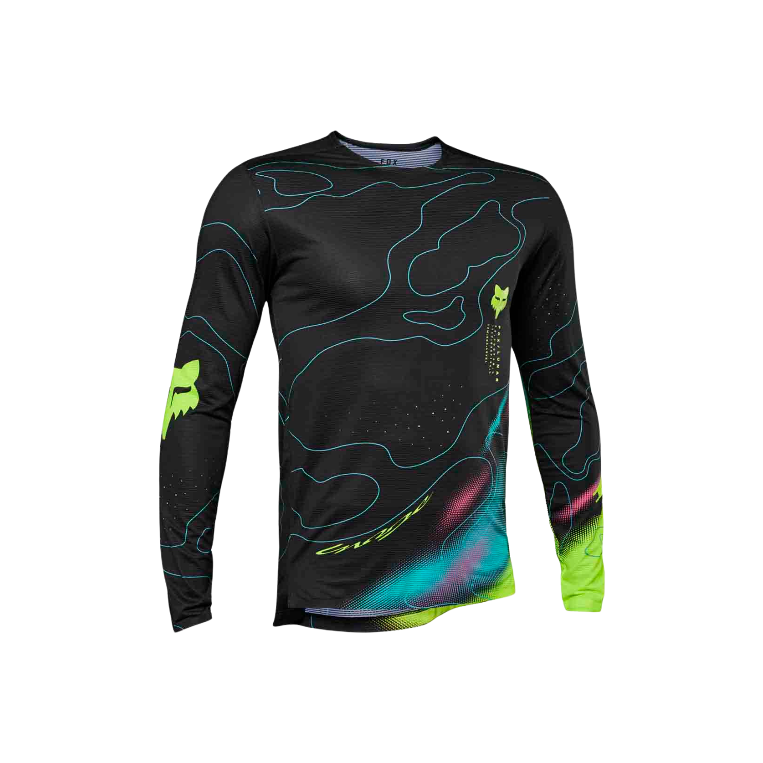 Fox Flexair Lunar Jersey Black 2023