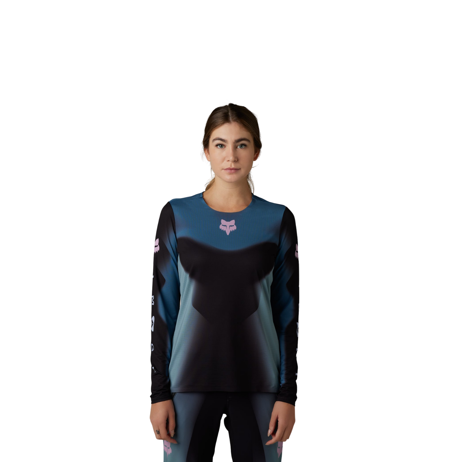 Fox Flexair Ts57 Womens Ls Mtb Jersey