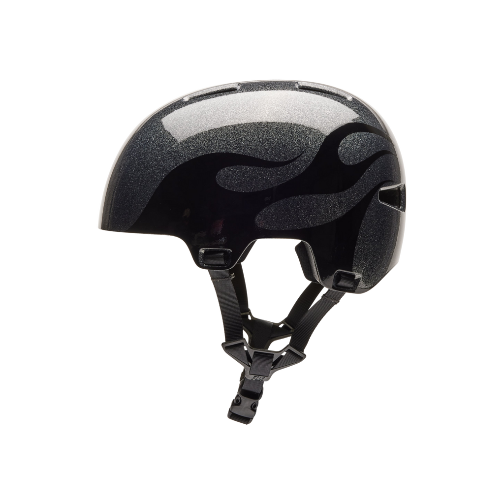 Fox Flight Mips Silver Metal Bmx Helmet