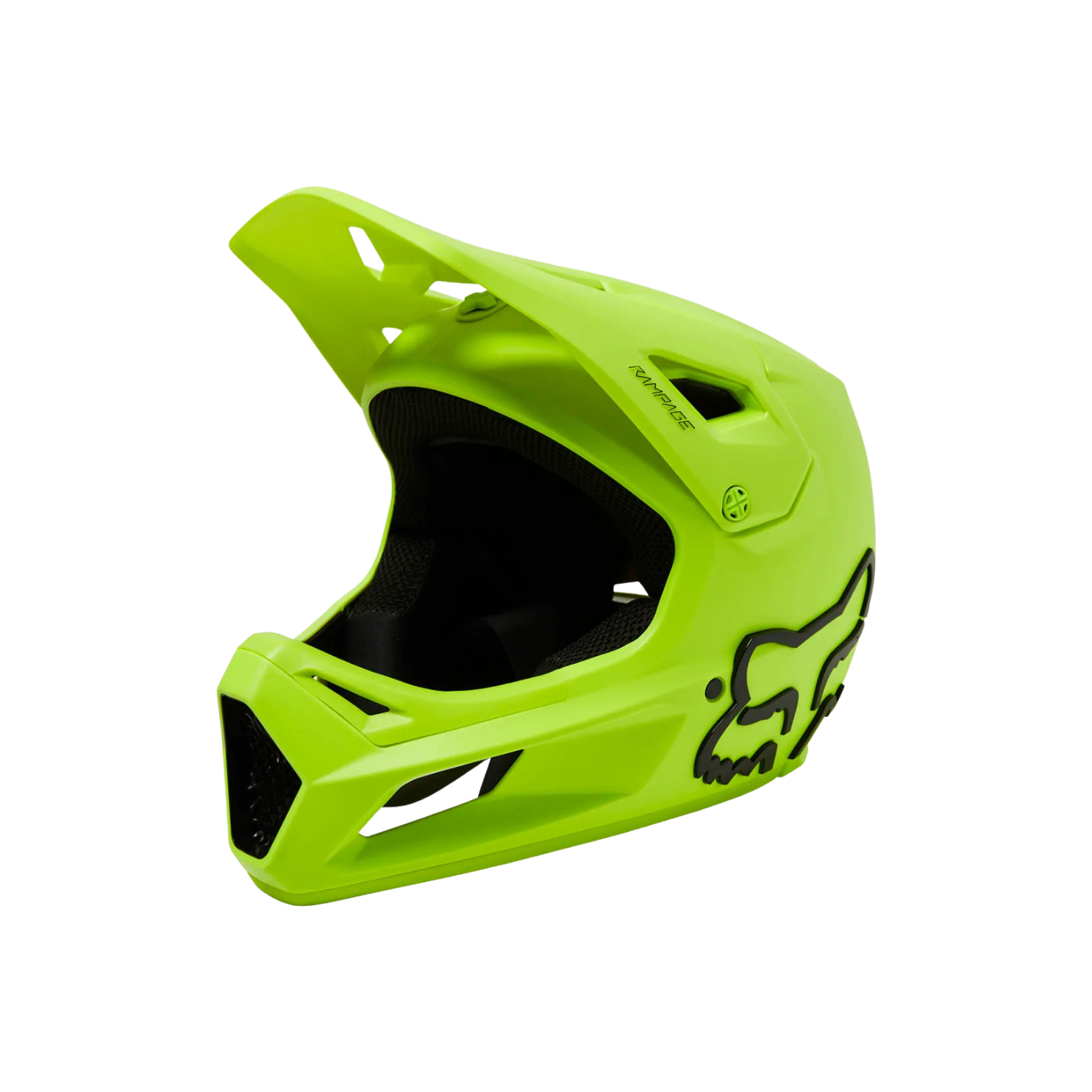 Fox Rampage Helmet, As - Fluoro Yellow