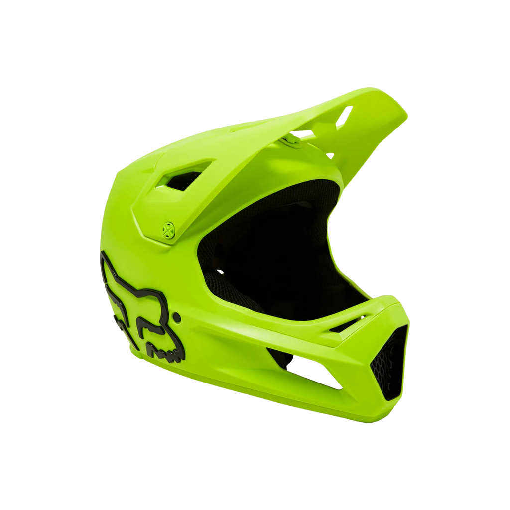 Fox Rampage Helmet, As - Fluoro Yellow