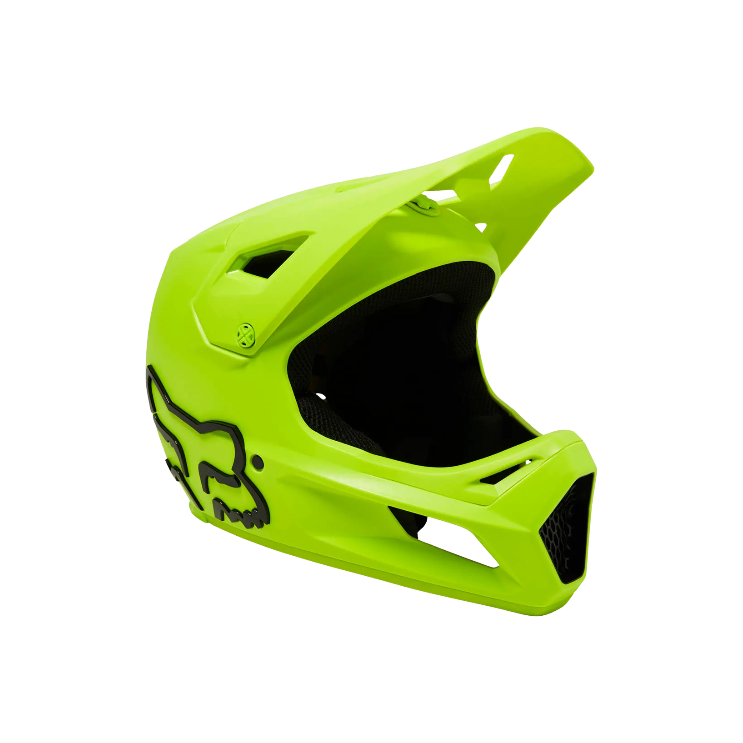 Fox Rampage Helmet, As - Fluoro Yellow