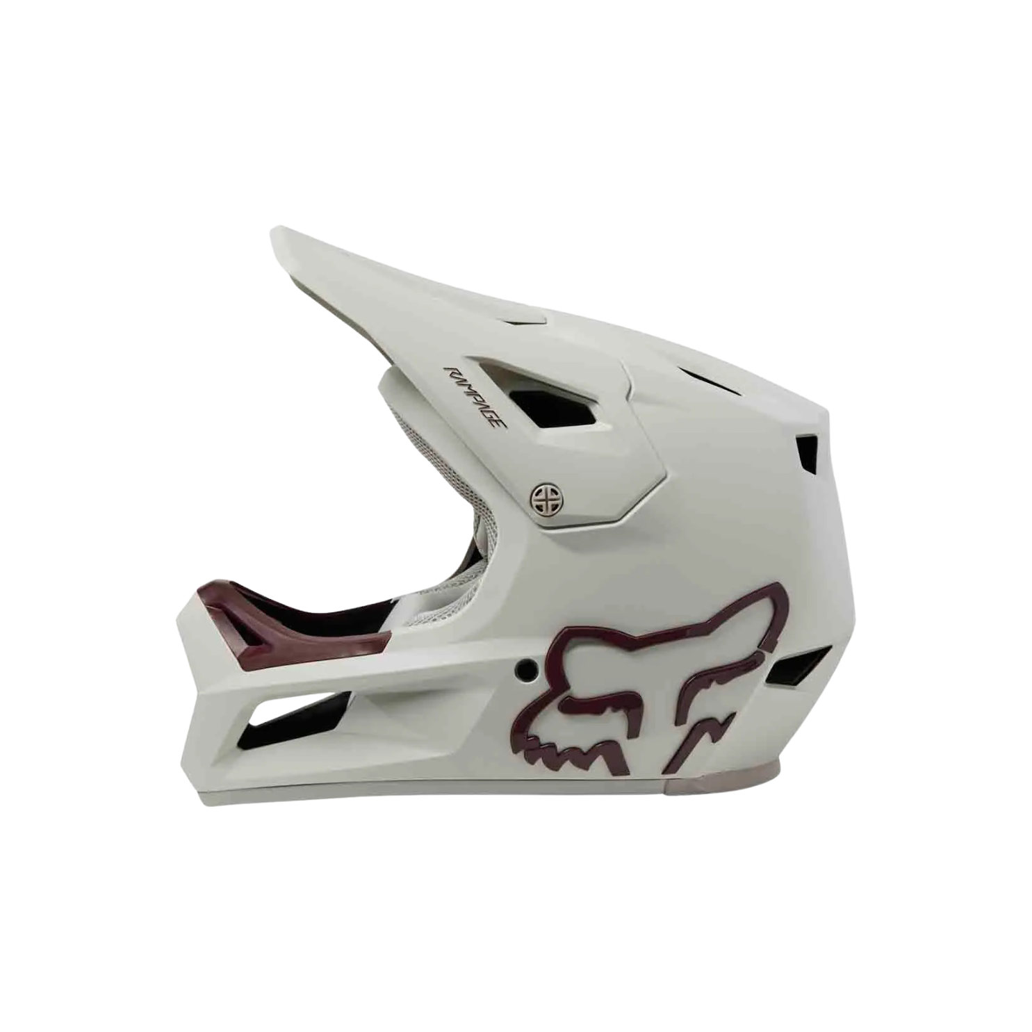 Fox Rampage Helmet, As - Vintage White