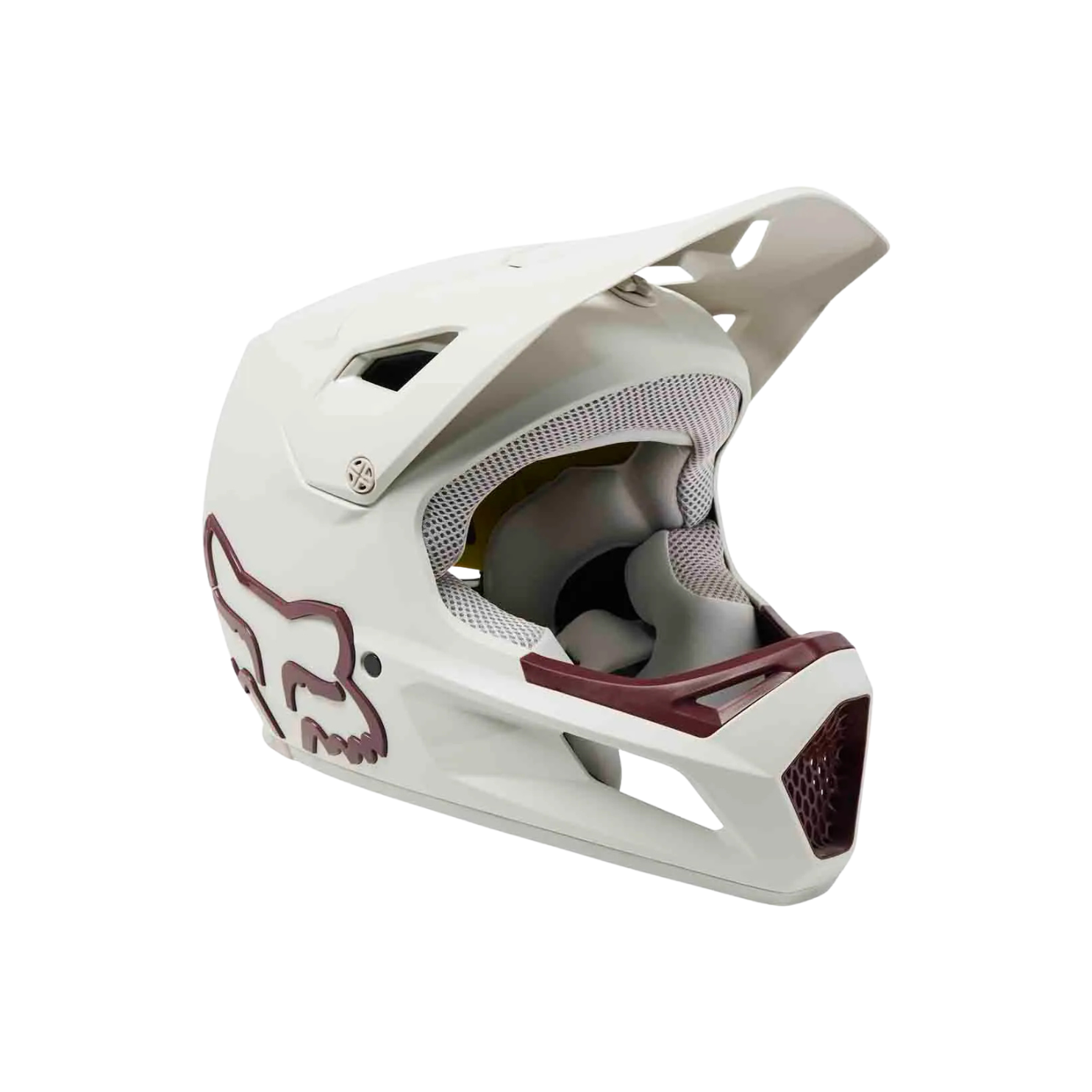 Fox Rampage Helmet, As - Vintage White