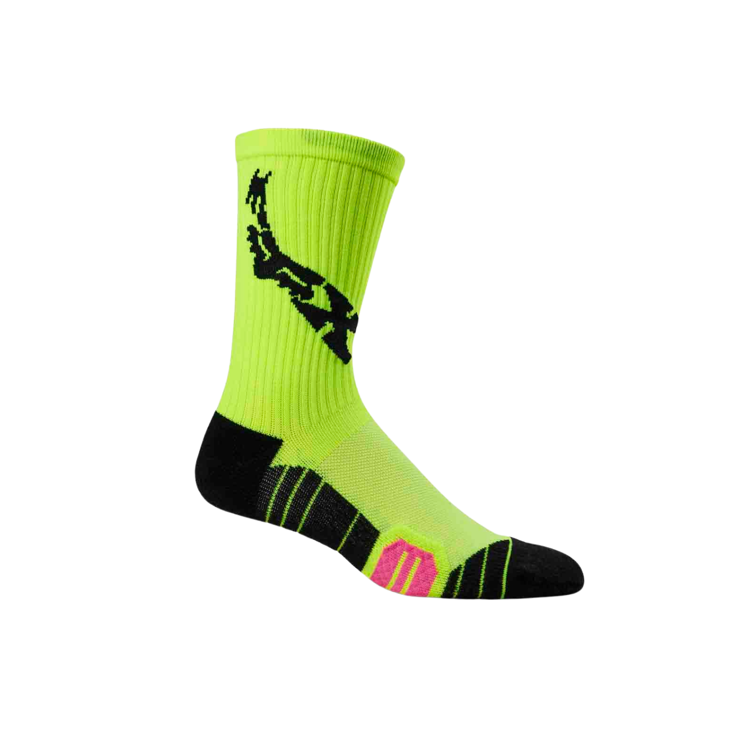 Fox Ranger 6" Cushion Sock Lunar Flo Yellow