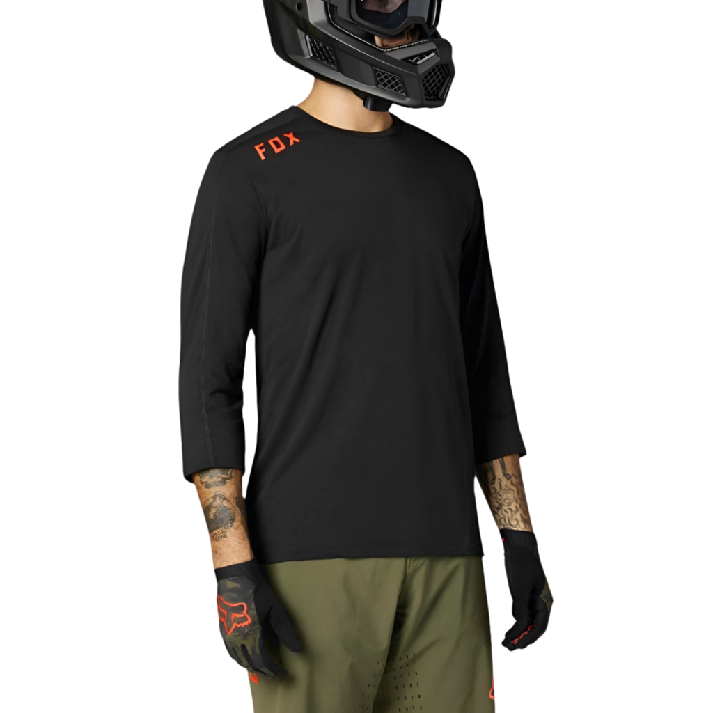 Fox Ranger Dr 3/4 Jersey - Black