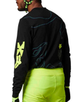 Fox Ranger Dr Md Ls Jersey Lunar - Black