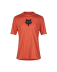 Fox Ranger Ss Jersey Lab Head - Atomic Orange