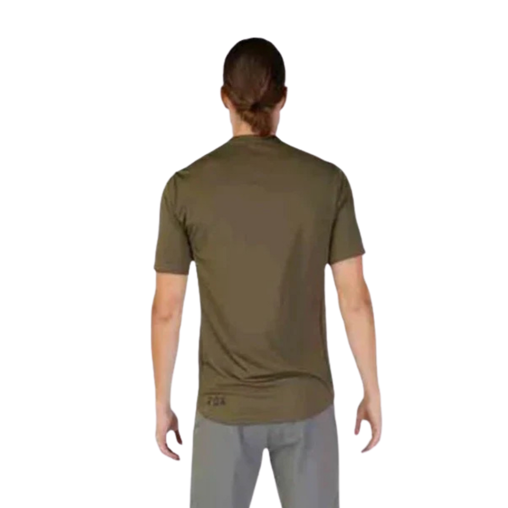 Fox Ranger Ss Jersey Lab Head - 橄榄绿