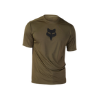 Fox Ranger Ss Jersey Lab Head - 橄榄绿