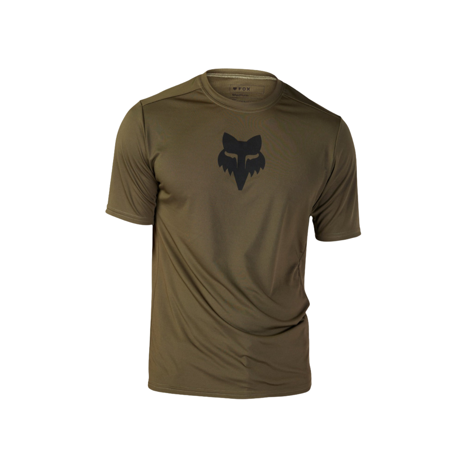 Fox Ranger Ss Jersey Lab Head - 橄榄绿