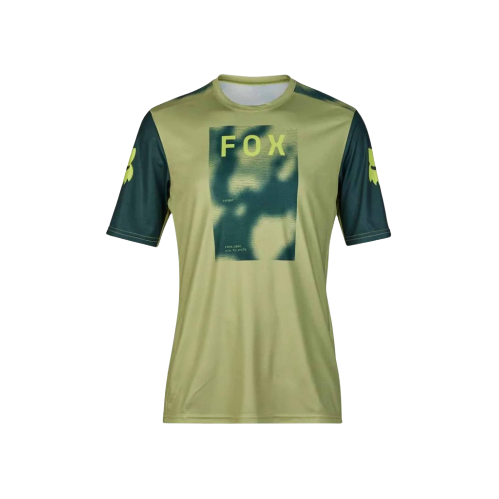 Fox Ranger Ss Jersey Race Taunt - Pale Green