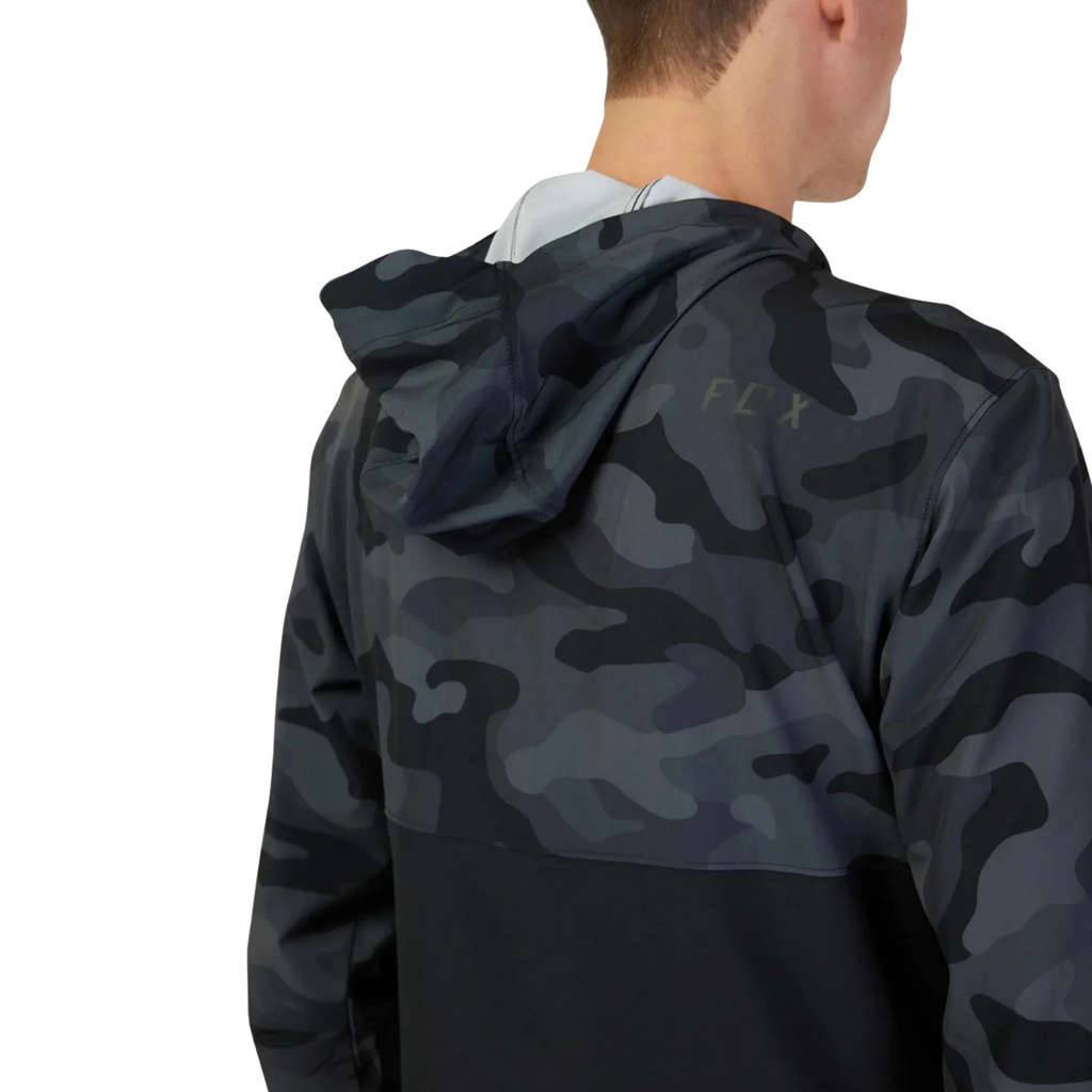 Fox Ranger Wind Pullover - Black Camo
