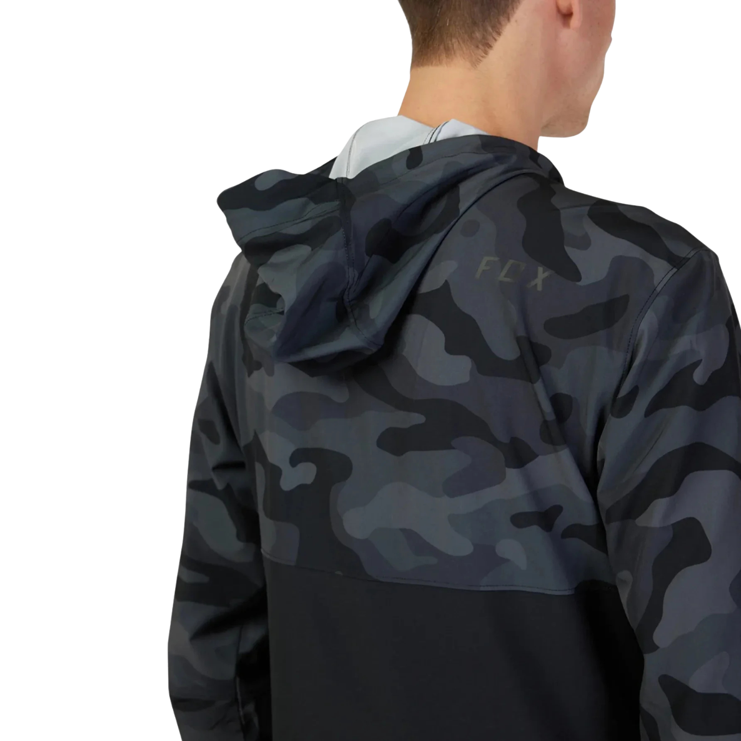 Fox Ranger Wind Pullover - Black Camo