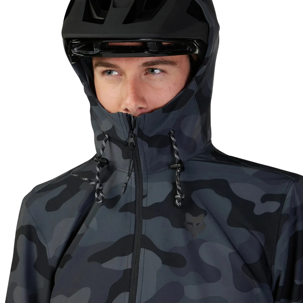 Fox Ranger Wind Pullover - Black Camo