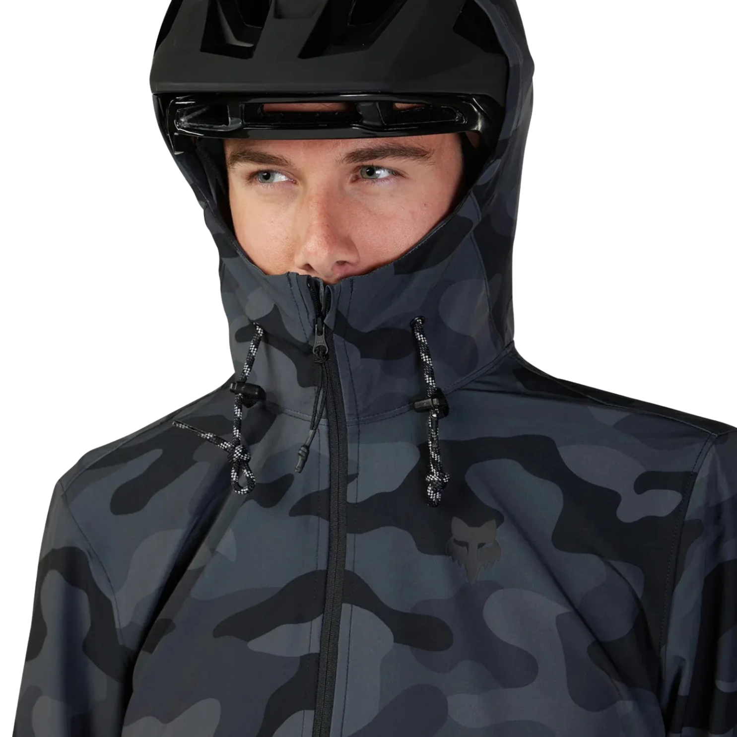 Fox Ranger Wind Pullover - Black Camo