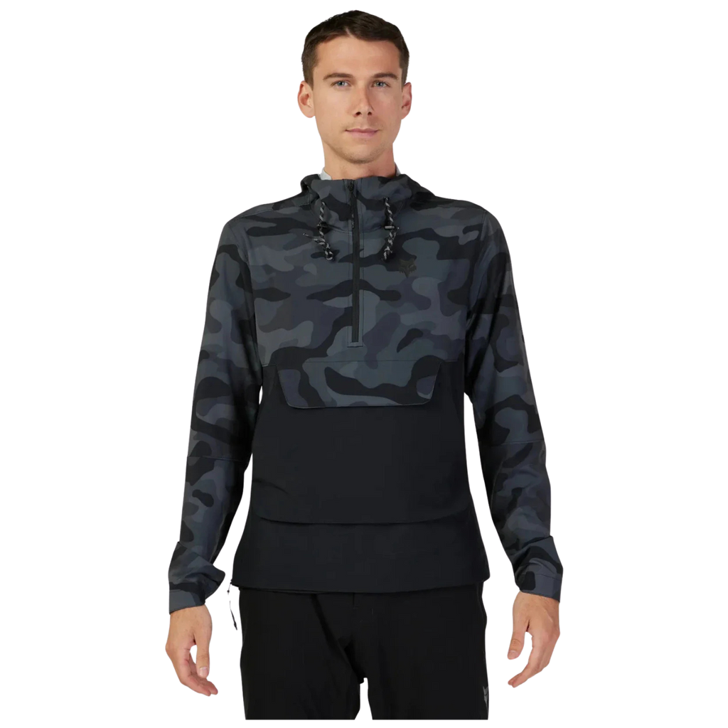 Fox Ranger Wind Pullover - Black Camo